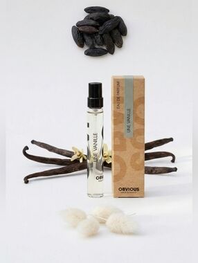 New In Box Une Vanille By Obvious Edp 9ML Full Bottle Tonka Bean, Vanilla, Musk